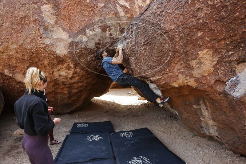 Bouldering in Hueco Tanks on 02/28/2020 with Blue Lizard Climbing and Yoga
Filename: SRM_20200228_1204000.jpg
Aperture: f/5.0
Shutter Speed: 1/250
Body: Canon EOS-1D Mark II
Lens: Canon EF 16-35mm f/2.8 L