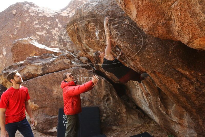 Bouldering in Hueco Tanks on 02/28/2020 with Blue Lizard Climbing and Yoga

Filename: SRM_20200228_1216160.jpg
Aperture: f/6.3
Shutter Speed: 1/320
Body: Canon EOS-1D Mark II
Lens: Canon EF 16-35mm f/2.8 L