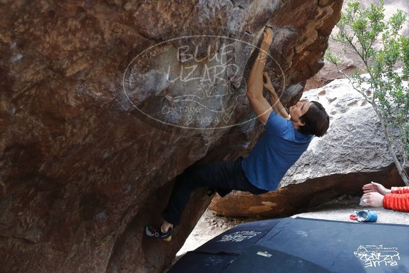 Bouldering in Hueco Tanks on 02/28/2020 with Blue Lizard Climbing and Yoga
Filename: SRM_20200228_1308230.jpg
Aperture: f/5.0
Shutter Speed: 1/250
Body: Canon EOS-1D Mark II
Lens: Canon EF 16-35mm f/2.8 L