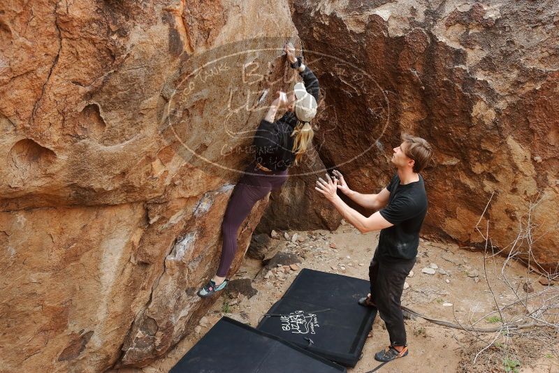 Bouldering in Hueco Tanks on 02/28/2020 with Blue Lizard Climbing and Yoga

Filename: SRM_20200228_1453030.jpg
Aperture: f/5.6
Shutter Speed: 1/250
Body: Canon EOS-1D Mark II
Lens: Canon EF 16-35mm f/2.8 L