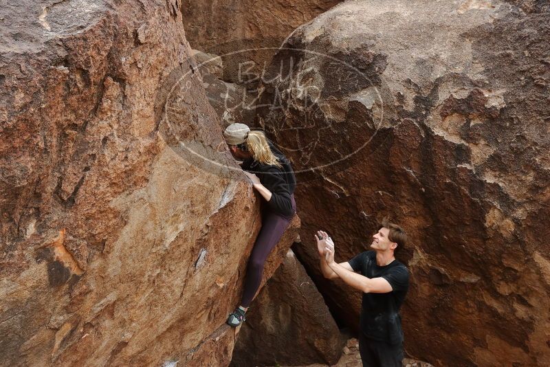 Bouldering in Hueco Tanks on 02/28/2020 with Blue Lizard Climbing and Yoga

Filename: SRM_20200228_1459090.jpg
Aperture: f/7.1
Shutter Speed: 1/250
Body: Canon EOS-1D Mark II
Lens: Canon EF 16-35mm f/2.8 L