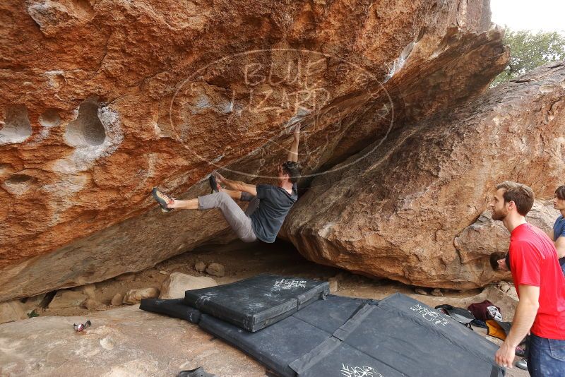 Bouldering in Hueco Tanks on 02/28/2020 with Blue Lizard Climbing and Yoga
Filename: SRM_20200228_1508010.jpg
Aperture: f/5.6
Shutter Speed: 1/250
Body: Canon EOS-1D Mark II
Lens: Canon EF 16-35mm f/2.8 L