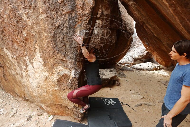 Bouldering in Hueco Tanks on 02/28/2020 with Blue Lizard Climbing and Yoga

Filename: SRM_20200228_1536410.jpg
Aperture: f/4.5
Shutter Speed: 1/250
Body: Canon EOS-1D Mark II
Lens: Canon EF 16-35mm f/2.8 L
