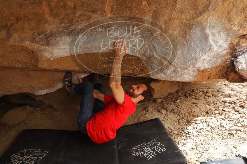 Bouldering in Hueco Tanks on 02/28/2020 with Blue Lizard Climbing and Yoga

Filename: SRM_20200228_1541420.jpg
Aperture: f/3.5
Shutter Speed: 1/250
Body: Canon EOS-1D Mark II
Lens: Canon EF 16-35mm f/2.8 L