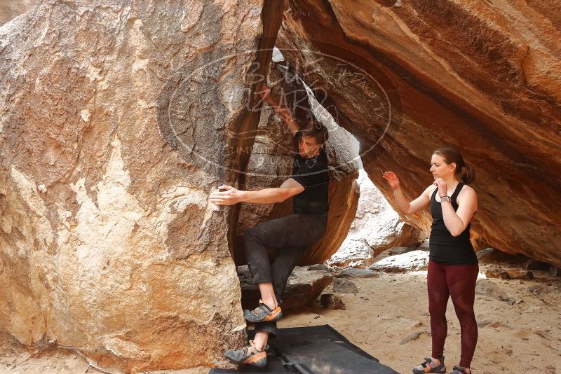 Bouldering in Hueco Tanks on 02/28/2020 with Blue Lizard Climbing and Yoga

Filename: SRM_20200228_1548580.jpg
Aperture: f/5.6
Shutter Speed: 1/250
Body: Canon EOS-1D Mark II
Lens: Canon EF 16-35mm f/2.8 L