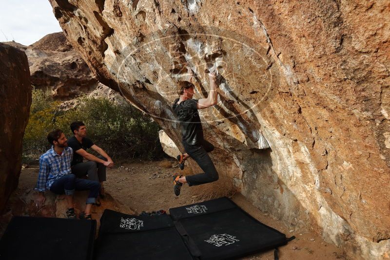 Bouldering in Hueco Tanks on 02/28/2020 with Blue Lizard Climbing and Yoga

Filename: SRM_20200228_1750380.jpg
Aperture: f/5.0
Shutter Speed: 1/500
Body: Canon EOS-1D Mark II
Lens: Canon EF 16-35mm f/2.8 L