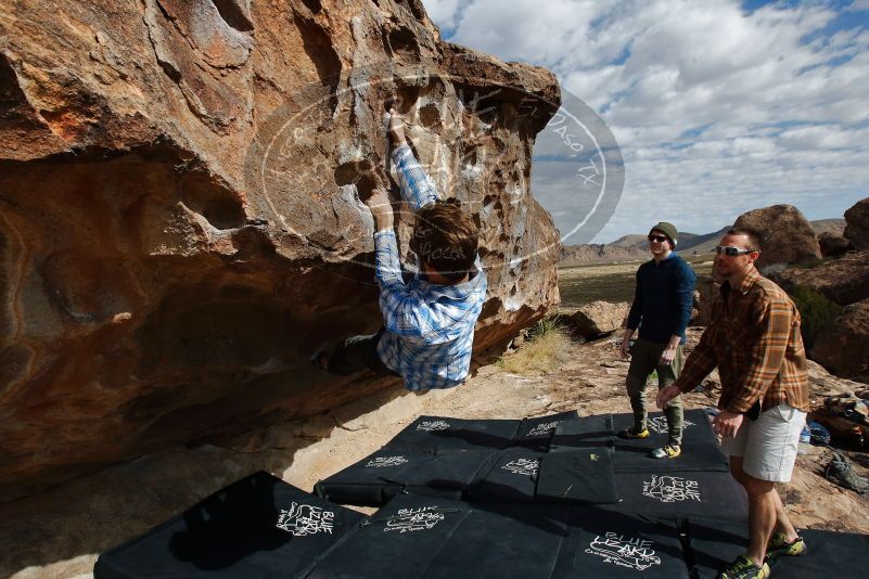 Bouldering in Hueco Tanks on 02/29/2020 with Blue Lizard Climbing and Yoga

Filename: SRM_20200229_1116110.jpg
Aperture: f/9.0
Shutter Speed: 1/320
Body: Canon EOS-1D Mark II
Lens: Canon EF 16-35mm f/2.8 L