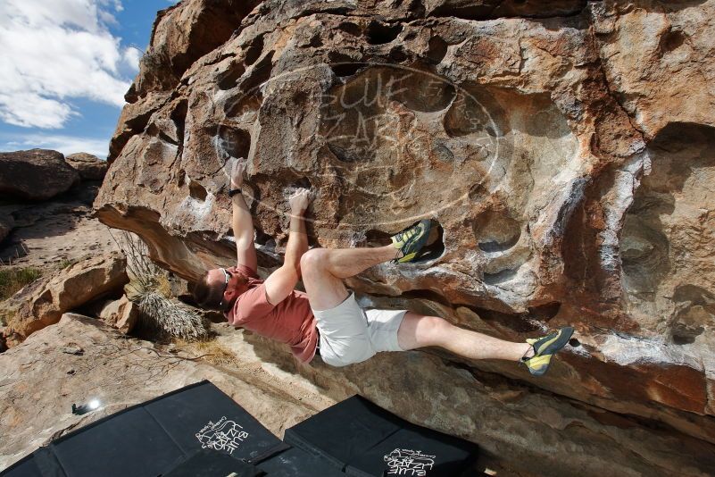 Bouldering in Hueco Tanks on 02/29/2020 with Blue Lizard Climbing and Yoga

Filename: SRM_20200229_1154060.jpg
Aperture: f/8.0
Shutter Speed: 1/250
Body: Canon EOS-1D Mark II
Lens: Canon EF 16-35mm f/2.8 L