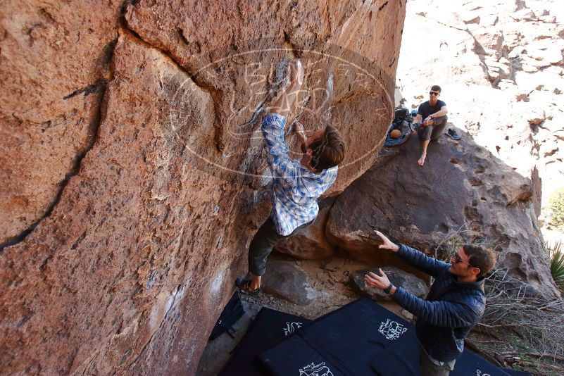 Bouldering in Hueco Tanks on 02/29/2020 with Blue Lizard Climbing and Yoga
Filename: SRM_20200229_1246290.jpg
Aperture: f/5.6
Shutter Speed: 1/320
Body: Canon EOS-1D Mark II
Lens: Canon EF 16-35mm f/2.8 L
