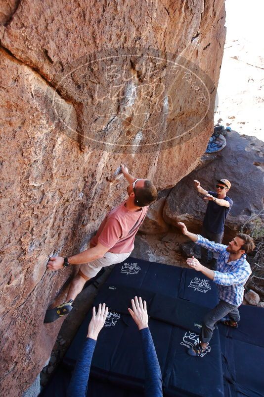 Bouldering in Hueco Tanks on 02/29/2020 with Blue Lizard Climbing and Yoga

Filename: SRM_20200229_1249030.jpg
Aperture: f/5.6
Shutter Speed: 1/250
Body: Canon EOS-1D Mark II
Lens: Canon EF 16-35mm f/2.8 L
