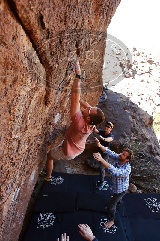 Bouldering in Hueco Tanks on 02/29/2020 with Blue Lizard Climbing and Yoga
Filename: SRM_20200229_1251580.jpg
Aperture: f/5.6
Shutter Speed: 1/500
Body: Canon EOS-1D Mark II
Lens: Canon EF 16-35mm f/2.8 L