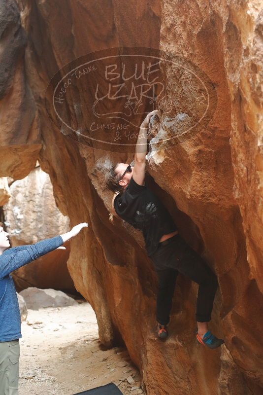 Bouldering in Hueco Tanks on 02/29/2020 with Blue Lizard Climbing and Yoga
Filename: SRM_20200229_1429580.jpg
Aperture: f/3.5
Shutter Speed: 1/250
Body: Canon EOS-1D Mark II
Lens: Canon EF 50mm f/1.8 II