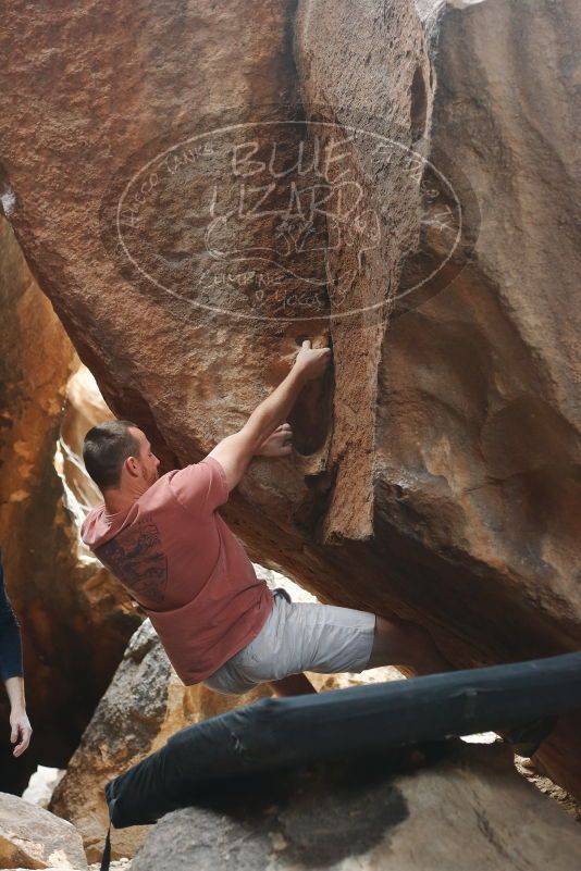 Bouldering in Hueco Tanks on 02/29/2020 with Blue Lizard Climbing and Yoga

Filename: SRM_20200229_1438470.jpg
Aperture: f/3.2
Shutter Speed: 1/250
Body: Canon EOS-1D Mark II
Lens: Canon EF 50mm f/1.8 II
