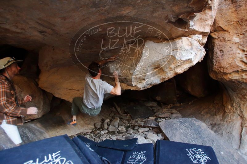 Bouldering in Hueco Tanks on 02/29/2020 with Blue Lizard Climbing and Yoga

Filename: SRM_20200229_1543140.jpg
Aperture: f/3.2
Shutter Speed: 1/250
Body: Canon EOS-1D Mark II
Lens: Canon EF 16-35mm f/2.8 L