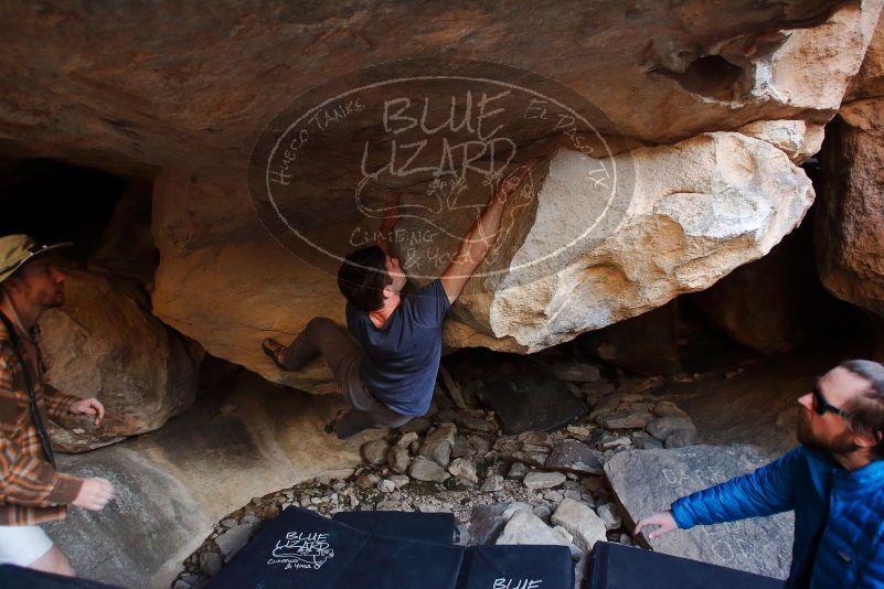 Bouldering in Hueco Tanks on 02/29/2020 with Blue Lizard Climbing and Yoga

Filename: SRM_20200229_1544480.jpg
Aperture: f/3.2
Shutter Speed: 1/250
Body: Canon EOS-1D Mark II
Lens: Canon EF 16-35mm f/2.8 L