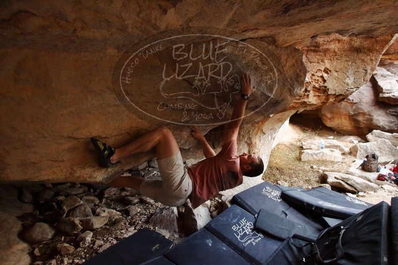 Bouldering in Hueco Tanks on 02/29/2020 with Blue Lizard Climbing and Yoga

Filename: SRM_20200229_1604130.jpg
Aperture: f/3.5
Shutter Speed: 1/250
Body: Canon EOS-1D Mark II
Lens: Canon EF 16-35mm f/2.8 L