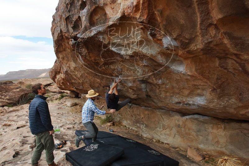 Bouldering in Hueco Tanks on 02/29/2020 with Blue Lizard Climbing and Yoga

Filename: SRM_20200229_1637040.jpg
Aperture: f/6.3
Shutter Speed: 1/250
Body: Canon EOS-1D Mark II
Lens: Canon EF 16-35mm f/2.8 L