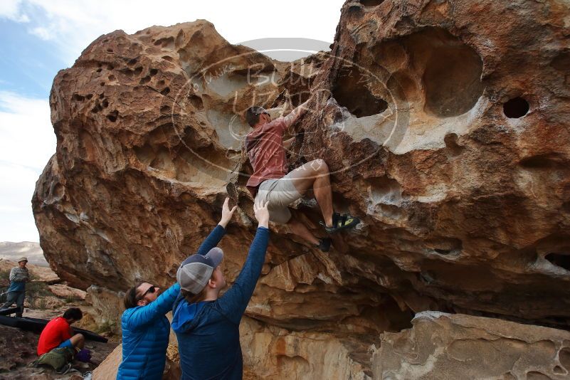 Bouldering in Hueco Tanks on 02/29/2020 with Blue Lizard Climbing and Yoga

Filename: SRM_20200229_1639250.jpg
Aperture: f/4.5
Shutter Speed: 1/400
Body: Canon EOS-1D Mark II
Lens: Canon EF 16-35mm f/2.8 L