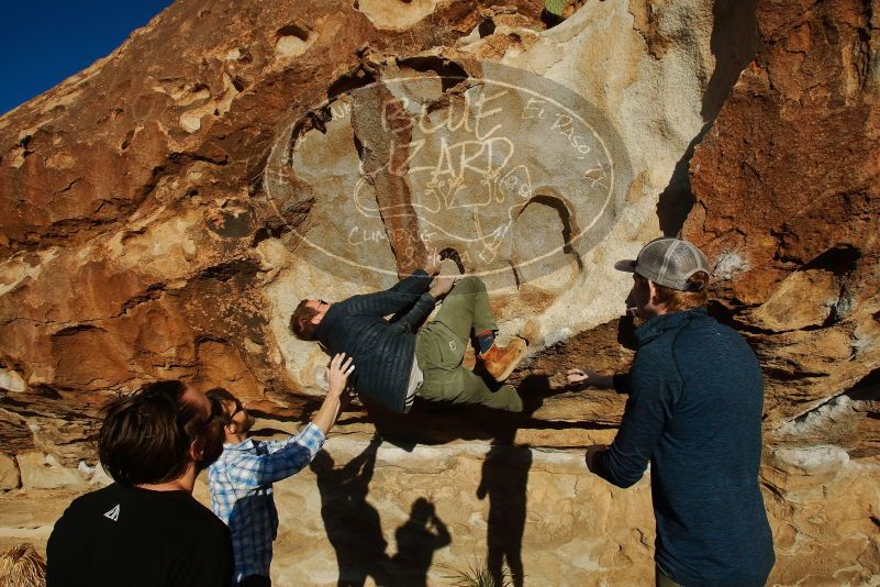 Bouldering in Hueco Tanks on 02/29/2020 with Blue Lizard Climbing and Yoga
Filename: SRM_20200229_1803360.jpg
Aperture: f/9.0
Shutter Speed: 1/400
Body: Canon EOS-1D Mark II
Lens: Canon EF 16-35mm f/2.8 L