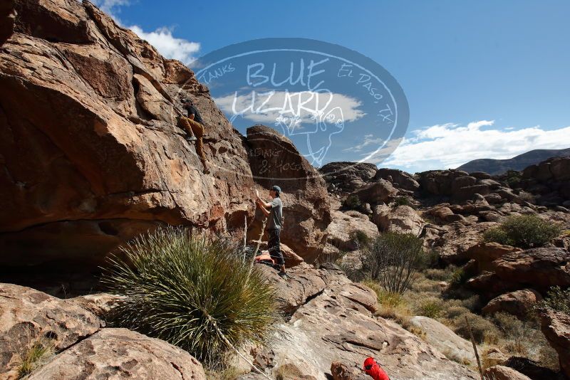 Bouldering in Hueco Tanks on 03/07/2020 with Blue Lizard Climbing and Yoga

Filename: SRM_20200307_1117300.jpg
Aperture: f/5.6
Shutter Speed: 1/1250
Body: Canon EOS-1D Mark II
Lens: Canon EF 16-35mm f/2.8 L
