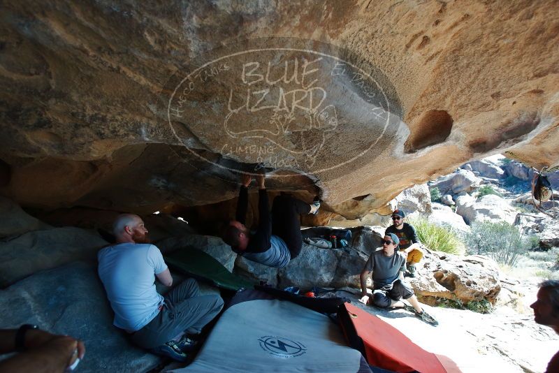Bouldering in Hueco Tanks on 03/07/2020 with Blue Lizard Climbing and Yoga
Filename: SRM_20200307_1124260.jpg
Aperture: f/4.0
Shutter Speed: 1/640
Body: Canon EOS-1D Mark II
Lens: Canon EF 16-35mm f/2.8 L
