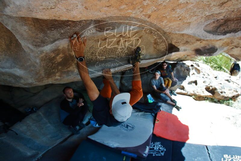 Bouldering in Hueco Tanks on 03/07/2020 with Blue Lizard Climbing and Yoga
Filename: SRM_20200307_1154500.jpg
Aperture: f/5.6
Shutter Speed: 1/320
Body: Canon EOS-1D Mark II
Lens: Canon EF 16-35mm f/2.8 L