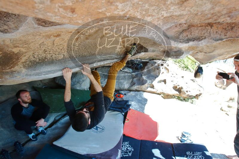 Bouldering in Hueco Tanks on 03/07/2020 with Blue Lizard Climbing and Yoga

Filename: SRM_20200307_1206470.jpg
Aperture: f/5.6
Shutter Speed: 1/200
Body: Canon EOS-1D Mark II
Lens: Canon EF 16-35mm f/2.8 L