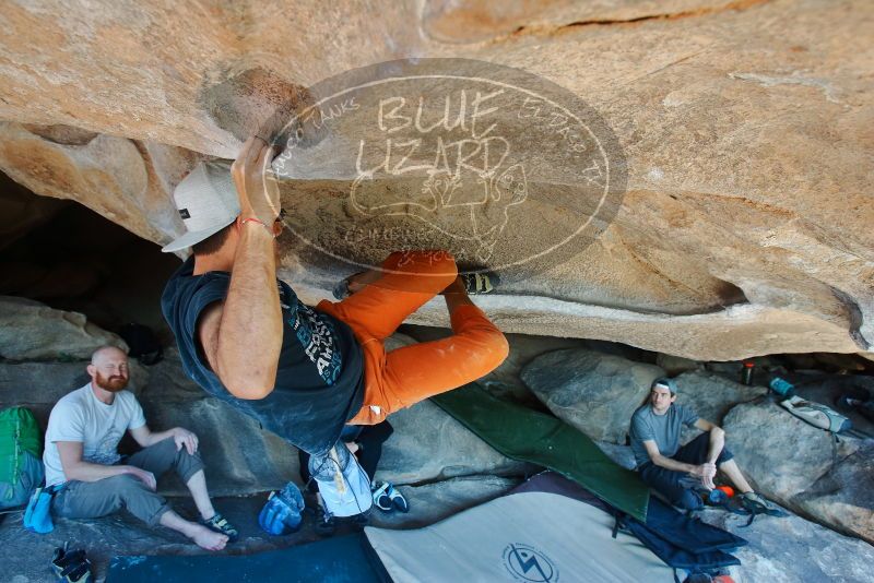 Bouldering in Hueco Tanks on 03/07/2020 with Blue Lizard Climbing and Yoga
Filename: SRM_20200307_1217240.jpg
Aperture: f/5.0
Shutter Speed: 1/320
Body: Canon EOS-1D Mark II
Lens: Canon EF 16-35mm f/2.8 L