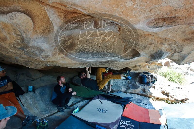 Bouldering in Hueco Tanks on 03/07/2020 with Blue Lizard Climbing and Yoga

Filename: SRM_20200307_1315100.jpg
Aperture: f/5.6
Shutter Speed: 1/250
Body: Canon EOS-1D Mark II
Lens: Canon EF 16-35mm f/2.8 L