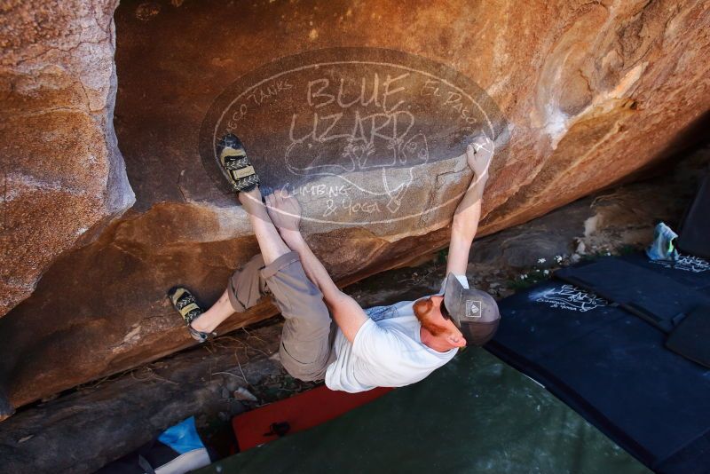 Bouldering in Hueco Tanks on 03/07/2020 with Blue Lizard Climbing and Yoga

Filename: SRM_20200307_1422150.jpg
Aperture: f/5.0
Shutter Speed: 1/400
Body: Canon EOS-1D Mark II
Lens: Canon EF 16-35mm f/2.8 L