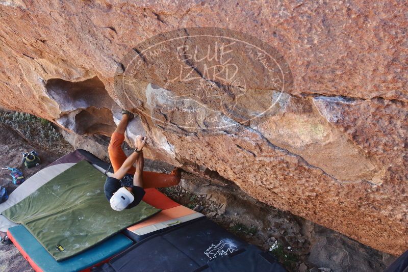 Bouldering in Hueco Tanks on 03/07/2020 with Blue Lizard Climbing and Yoga
Filename: SRM_20200307_1427250.jpg
Aperture: f/5.6
Shutter Speed: 1/320
Body: Canon EOS-1D Mark II
Lens: Canon EF 16-35mm f/2.8 L