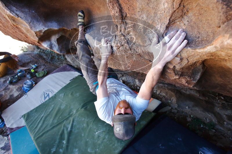 Bouldering in Hueco Tanks on 03/07/2020 with Blue Lizard Climbing and Yoga
Filename: SRM_20200307_1523040.jpg
Aperture: f/3.5
Shutter Speed: 1/640
Body: Canon EOS-1D Mark II
Lens: Canon EF 16-35mm f/2.8 L