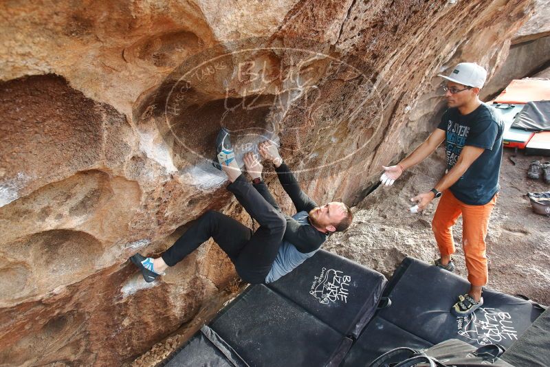 Bouldering in Hueco Tanks on 03/07/2020 with Blue Lizard Climbing and Yoga

Filename: SRM_20200307_1745540.jpg
Aperture: f/4.5
Shutter Speed: 1/250
Body: Canon EOS-1D Mark II
Lens: Canon EF 16-35mm f/2.8 L