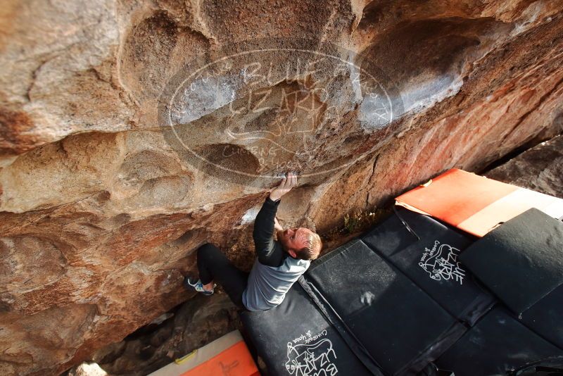 Bouldering in Hueco Tanks on 03/07/2020 with Blue Lizard Climbing and Yoga
Filename: SRM_20200307_1749420.jpg
Aperture: f/4.5
Shutter Speed: 1/320
Body: Canon EOS-1D Mark II
Lens: Canon EF 16-35mm f/2.8 L