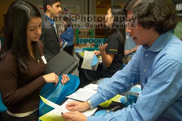 The Asian Business Students Association (ABSA) and the Hispanic Business Student Association (HBSA) hosted the career fair in the San Jacinto Residence Hall, Tuesday, February 6, 2007.
Filename: SRM_20070206_1822565.jpg
Aperture: f/6.3
Shutter Speed: 1/250
Body: Canon EOS-1D Mark II
Lens: Sigma 15-30mm f/3.5-4.5 EX Aspherical DG DF