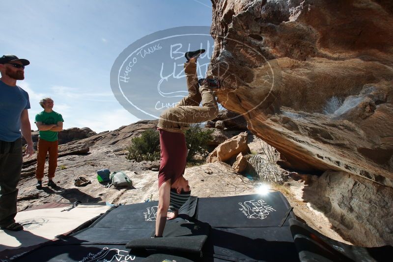Bouldering in Hueco Tanks on 03/06/2020 with Blue Lizard Climbing and Yoga

Filename: SRM_20200306_1152010.jpg
Aperture: f/8.0
Shutter Speed: 1/250
Body: Canon EOS-1D Mark II
Lens: Canon EF 16-35mm f/2.8 L