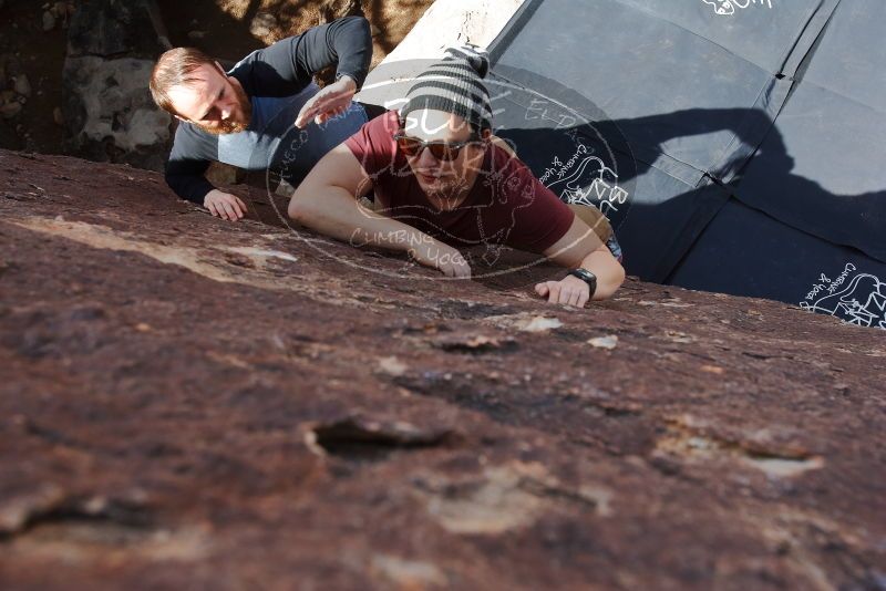 Bouldering in Hueco Tanks on 03/06/2020 with Blue Lizard Climbing and Yoga

Filename: SRM_20200306_1305460.jpg
Aperture: f/7.1
Shutter Speed: 1/320
Body: Canon EOS-1D Mark II
Lens: Canon EF 16-35mm f/2.8 L