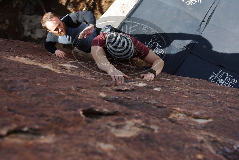 Bouldering in Hueco Tanks on 03/06/2020 with Blue Lizard Climbing and Yoga

Filename: SRM_20200306_1305470.jpg
Aperture: f/7.1
Shutter Speed: 1/320
Body: Canon EOS-1D Mark II
Lens: Canon EF 16-35mm f/2.8 L