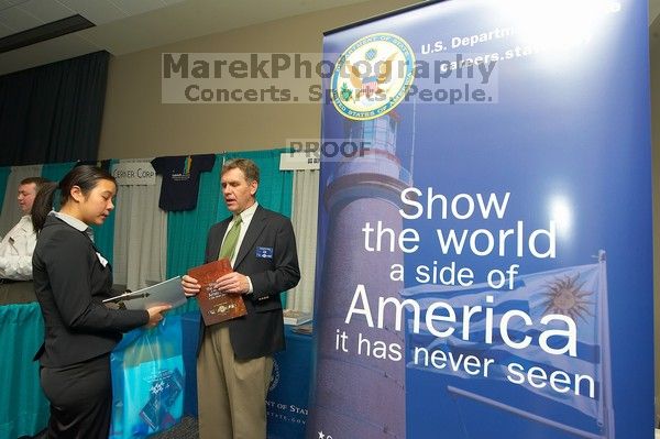 The Asian Business Students Association (ABSA) and the Hispanic Business Student Association (HBSA) hosted the career fair in the San Jacinto Residence Hall, Tuesday, February 6, 2007.

Filename: SRM_20070206_1829424.jpg
Aperture: f/6.3
Shutter Speed: 1/125
Body: Canon EOS-1D Mark II
Lens: Sigma 15-30mm f/3.5-4.5 EX Aspherical DG DF