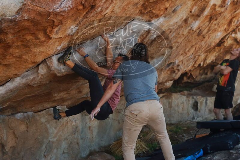 Bouldering in Hueco Tanks on 03/16/2020 with Blue Lizard Climbing and Yoga

Filename: SRM_20200316_1057430.jpg
Aperture: f/5.0
Shutter Speed: 1/500
Body: Canon EOS-1D Mark II
Lens: Canon EF 50mm f/1.8 II