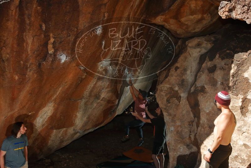 Bouldering in Hueco Tanks on 03/16/2020 with Blue Lizard Climbing and Yoga

Filename: SRM_20200316_1506030.jpg
Aperture: f/8.0
Shutter Speed: 1/250
Body: Canon EOS-1D Mark II
Lens: Canon EF 16-35mm f/2.8 L