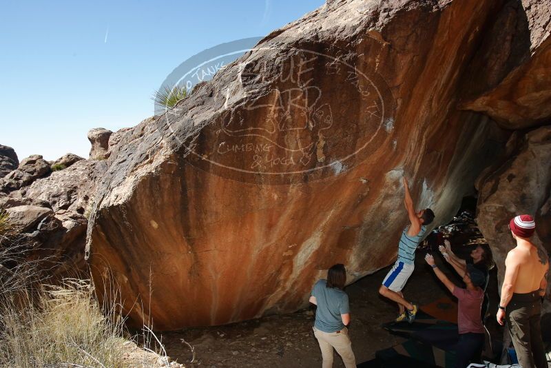 Bouldering in Hueco Tanks on 03/16/2020 with Blue Lizard Climbing and Yoga

Filename: SRM_20200316_1509480.jpg
Aperture: f/8.0
Shutter Speed: 1/250
Body: Canon EOS-1D Mark II
Lens: Canon EF 16-35mm f/2.8 L
