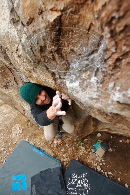 Bouldering in Hueco Tanks on 03/15/2020 with Blue Lizard Climbing and Yoga

Filename: SRM_20200315_1004511.jpg
Aperture: f/5.0
Shutter Speed: 1/400
Body: Canon EOS-1D Mark II
Lens: Canon EF 16-35mm f/2.8 L