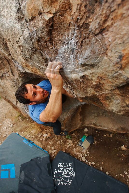 Bouldering in Hueco Tanks on 03/15/2020 with Blue Lizard Climbing and Yoga

Filename: SRM_20200315_1005160.jpg
Aperture: f/5.0
Shutter Speed: 1/500
Body: Canon EOS-1D Mark II
Lens: Canon EF 16-35mm f/2.8 L