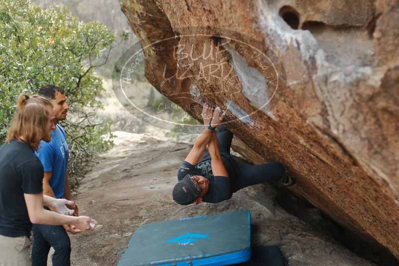 Bouldering in Hueco Tanks on 03/15/2020 with Blue Lizard Climbing and Yoga

Filename: SRM_20200315_1209070.jpg
Aperture: f/2.8
Shutter Speed: 1/640
Body: Canon EOS-1D Mark II
Lens: Canon EF 50mm f/1.8 II