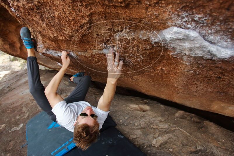 Bouldering in Hueco Tanks on 03/15/2020 with Blue Lizard Climbing and Yoga

Filename: SRM_20200315_1222550.jpg
Aperture: f/4.5
Shutter Speed: 1/320
Body: Canon EOS-1D Mark II
Lens: Canon EF 16-35mm f/2.8 L