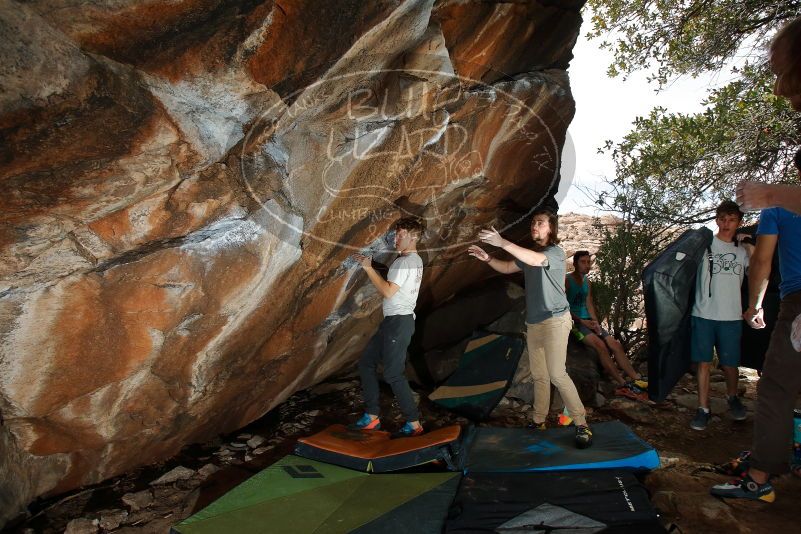 Bouldering in Hueco Tanks on 03/15/2020 with Blue Lizard Climbing and Yoga
Filename: SRM_20200315_1502070.jpg
Aperture: f/8.0
Shutter Speed: 1/160
Body: Canon EOS-1D Mark II
Lens: Canon EF 16-35mm f/2.8 L