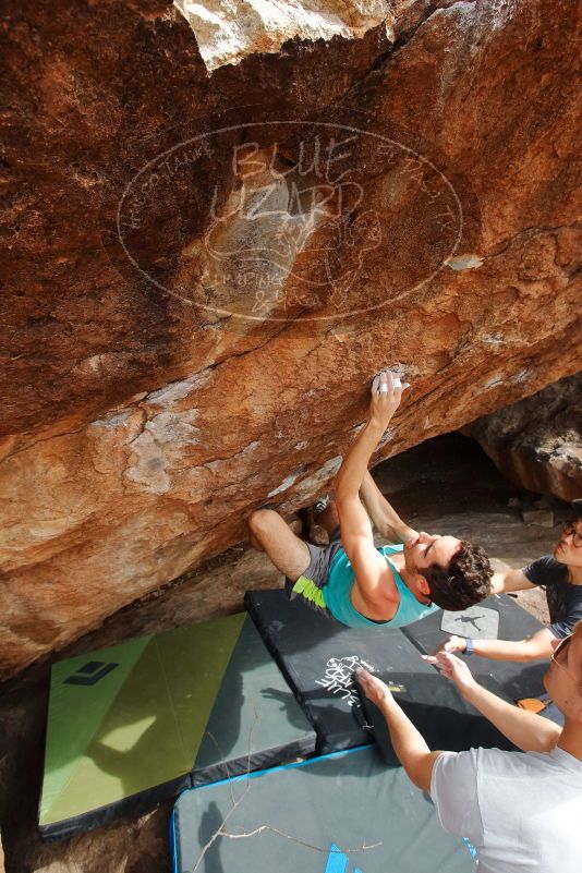 Bouldering in Hueco Tanks on 03/15/2020 with Blue Lizard Climbing and Yoga

Filename: SRM_20200315_1610310.jpg
Aperture: f/8.0
Shutter Speed: 1/250
Body: Canon EOS-1D Mark II
Lens: Canon EF 16-35mm f/2.8 L