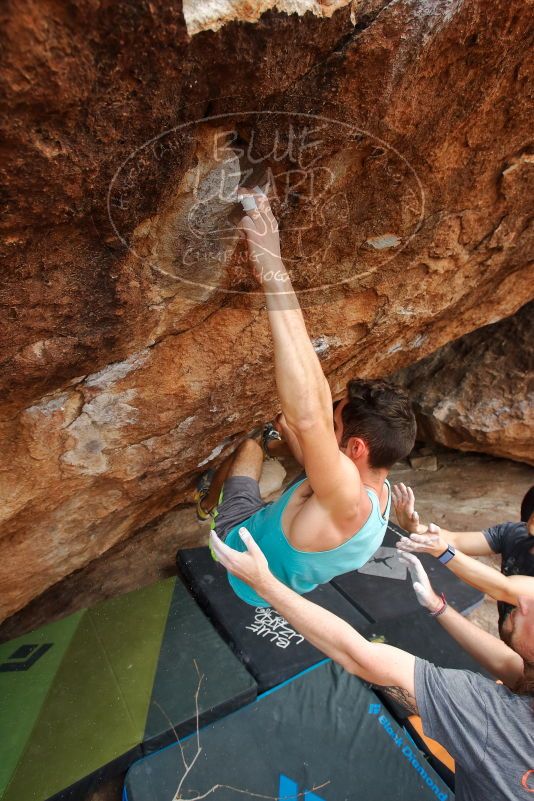 Bouldering in Hueco Tanks on 03/15/2020 with Blue Lizard Climbing and Yoga
Filename: SRM_20200315_1616240.jpg
Aperture: f/5.0
Shutter Speed: 1/250
Body: Canon EOS-1D Mark II
Lens: Canon EF 16-35mm f/2.8 L