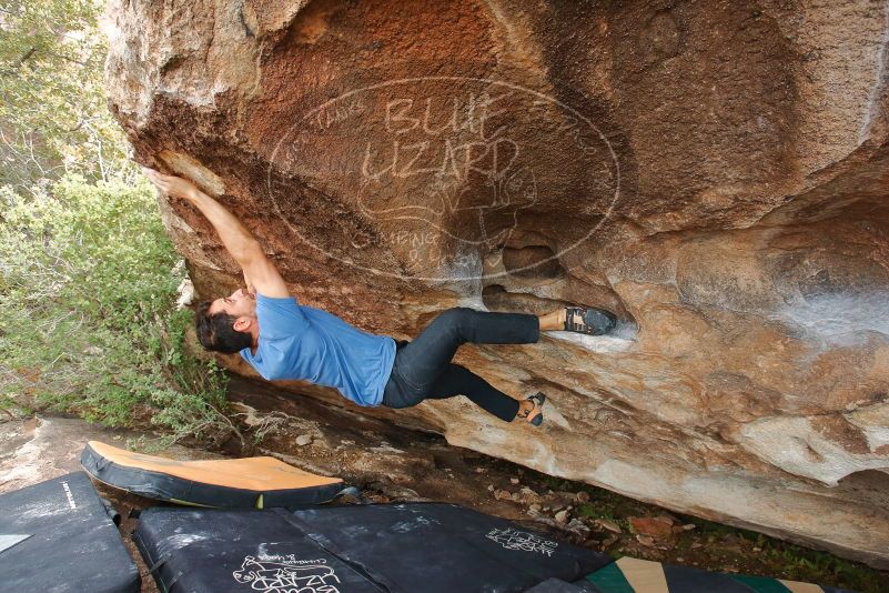 Bouldering in Hueco Tanks on 03/15/2020 with Blue Lizard Climbing and Yoga
Filename: SRM_20200315_1709570.jpg
Aperture: f/5.6
Shutter Speed: 1/250
Body: Canon EOS-1D Mark II
Lens: Canon EF 16-35mm f/2.8 L